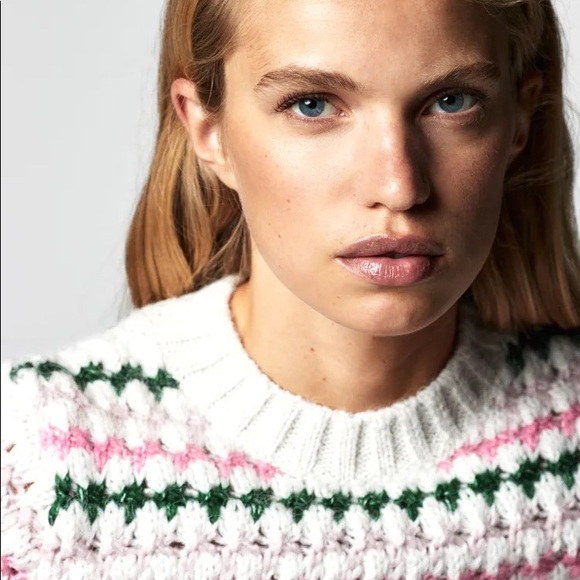 Zara striped knit sweater - Picture 6 of 10